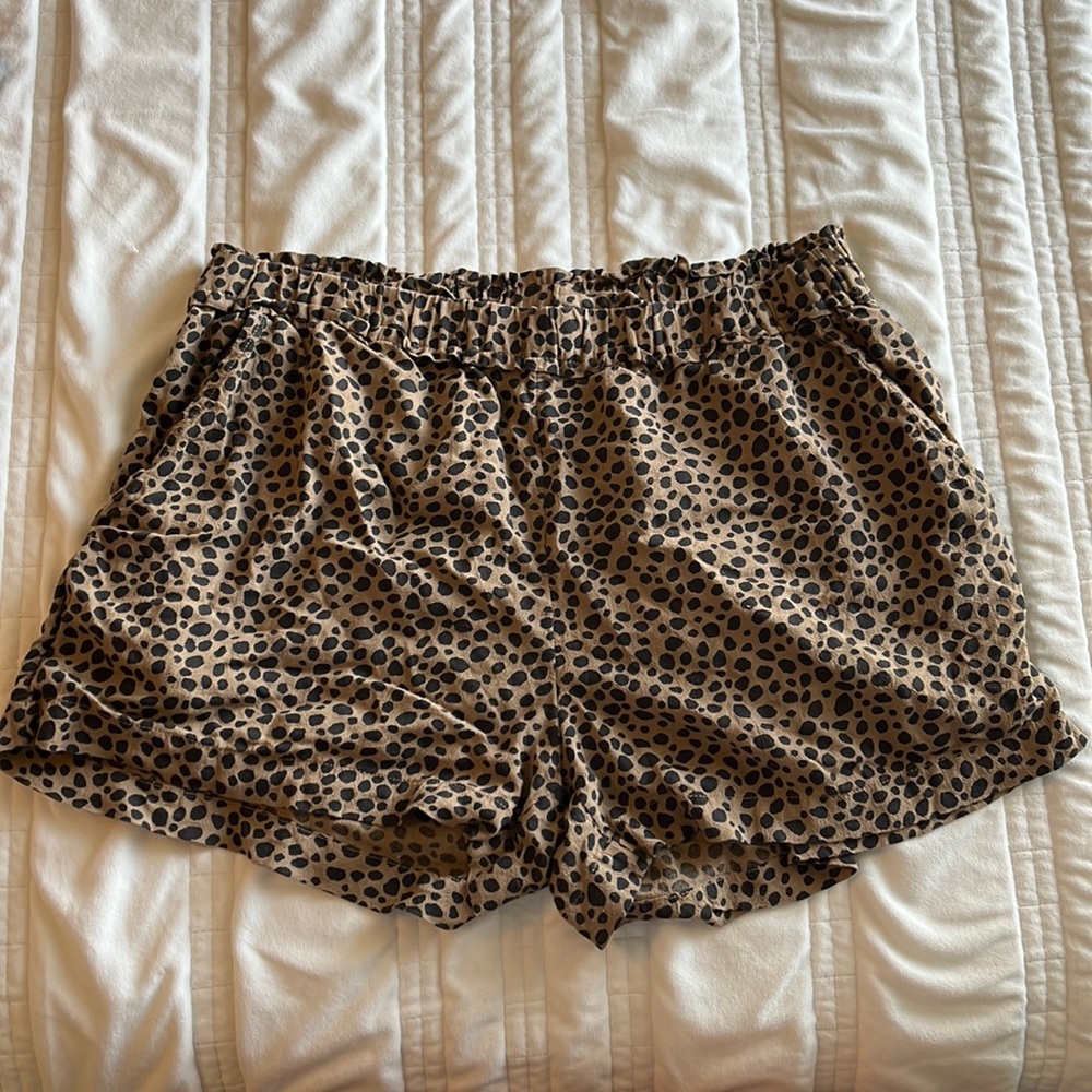 Cheetah Print Aerie Shorts